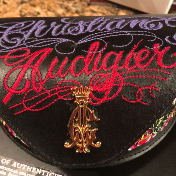 Genuine Christian Audigier Fantasy sunglass case - Picture 3 of 8